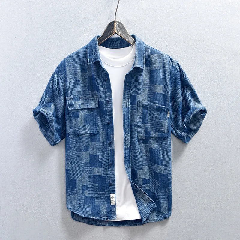 Marco | Camicia Classica Casual in Denim - Tono Giusto