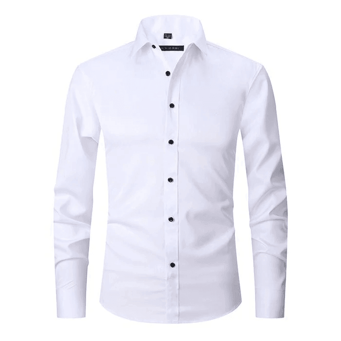 Mattia | Confortevole Camicia Antipiega da Uomo - Tono Giusto