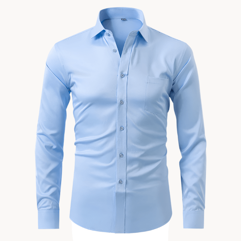 Mattia | Confortevole Camicia Antipiega da Uomo - Tono Giusto
