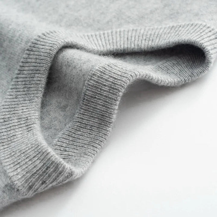 Elliot | T-Shirt Lusso in Finto Cashmere e Lana - Tono Giusto