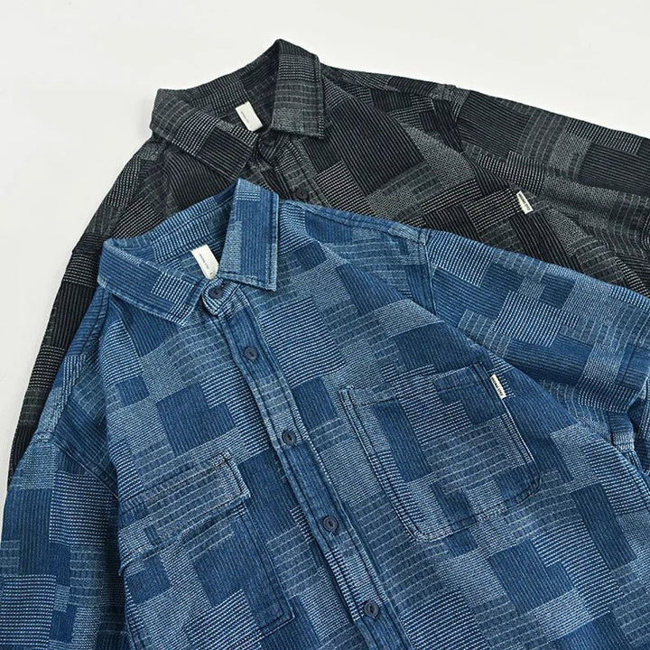 Marco | Camicia Classica Casual in Denim - Tono Giusto