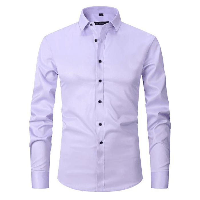 Mattia | Confortevole Camicia Antipiega da Uomo - Tono Giusto