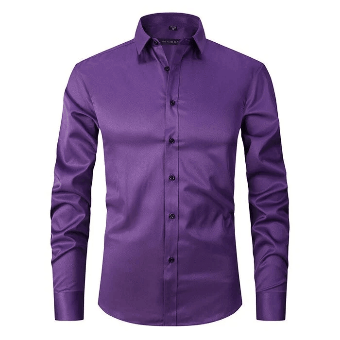 Mattia | Confortevole Camicia Antipiega da Uomo - Tono Giusto