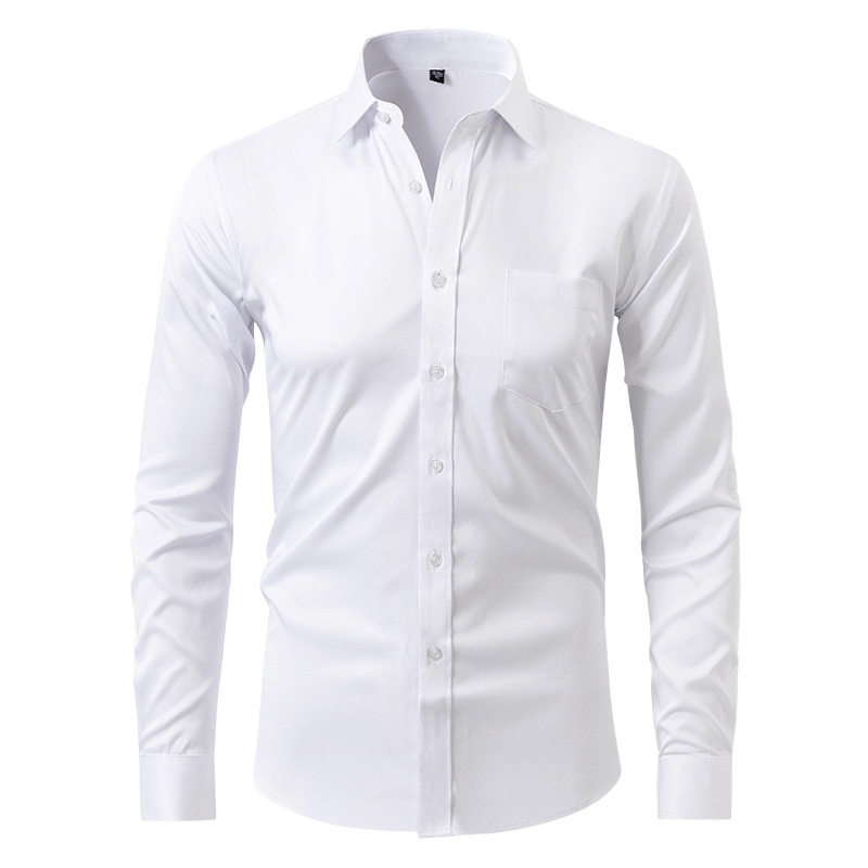Mattia | Confortevole Camicia Antipiega da Uomo - Tono Giusto