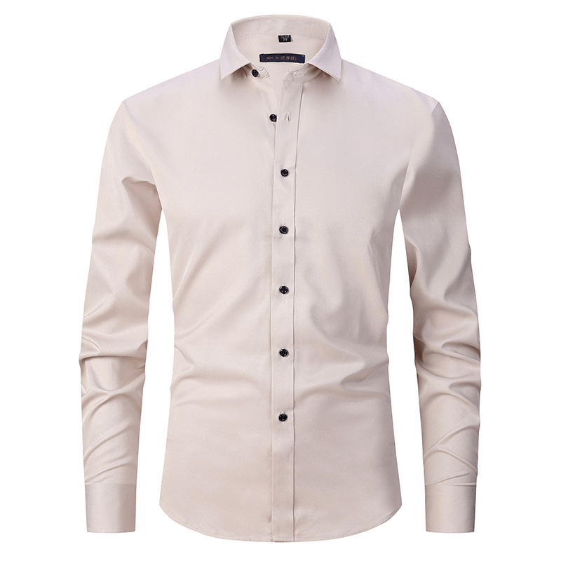Mattia | Confortevole Camicia Antipiega da Uomo - Tono Giusto