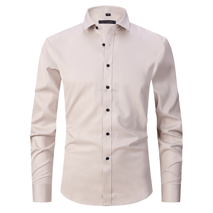 Mattia | Confortevole Camicia Antipiega da Uomo - Tono Giusto