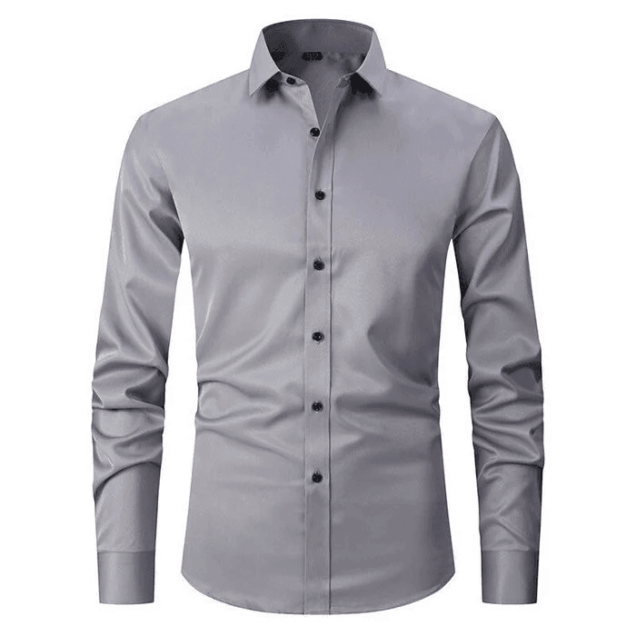 Mattia | Confortevole Camicia Antipiega da Uomo - Tono Giusto