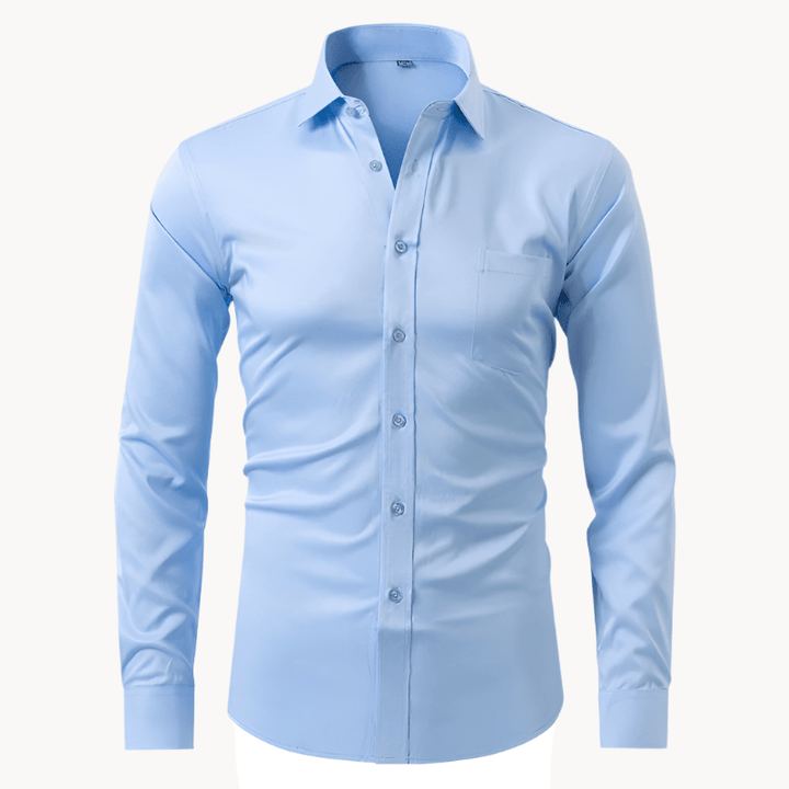 Mattia | Confortevole Camicia Antipiega da Uomo - Tono Giusto