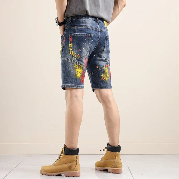 Nico | Shorts in Denim Lavato di Tendenza - Tono Giusto