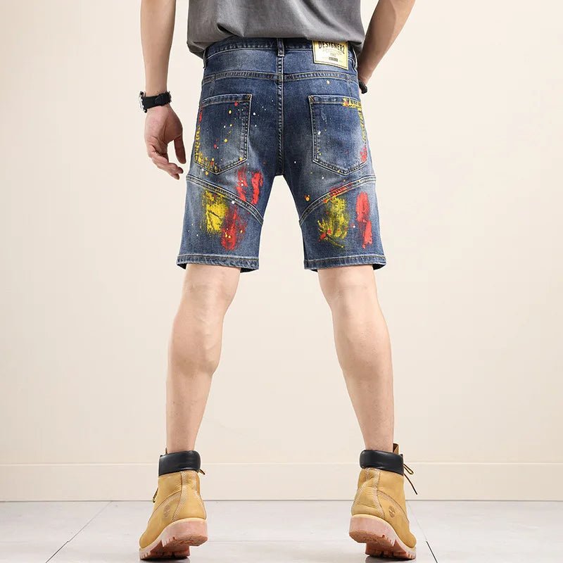 Nico | Shorts in Denim Lavato di Tendenza - Tono Giusto