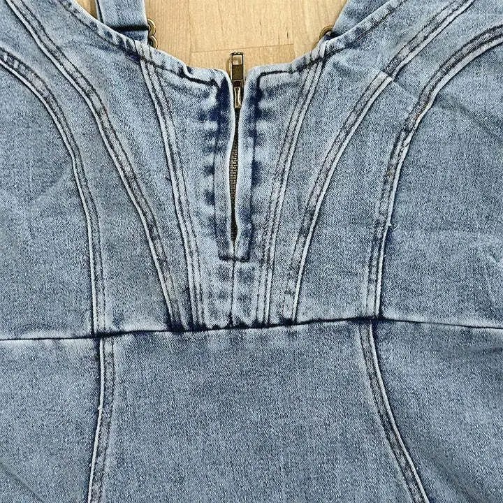 Noemi | Abito in Denim Chic - Tono Giusto