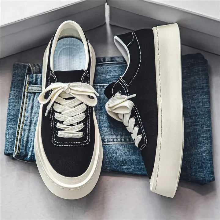 Tommaso | Sneakers Casual da Uomo in Tela - Tono Giusto