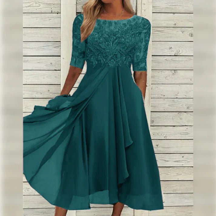 Vittoria |Estivo Elegante e di Abito Tendenza - Tono Giusto